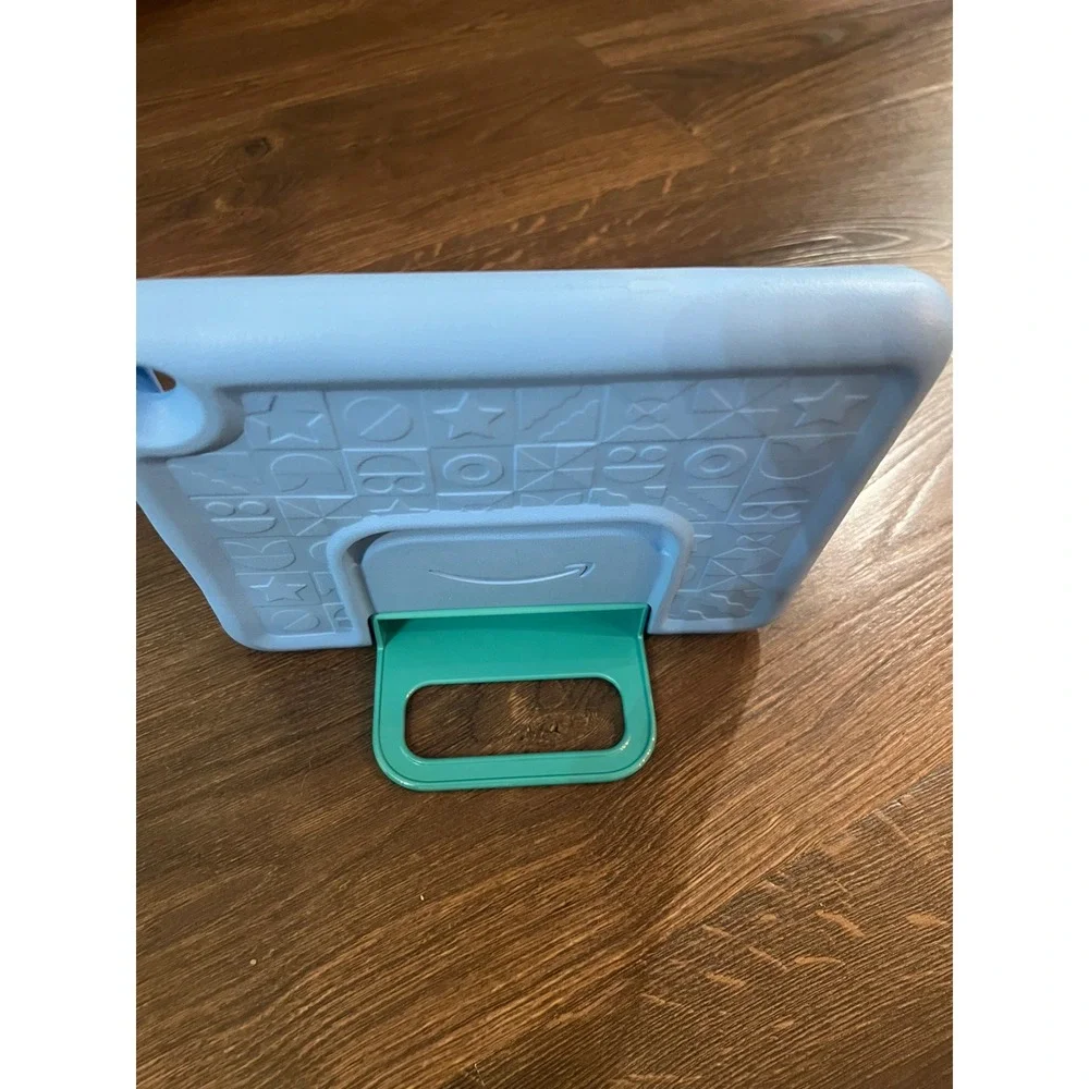 Amazon Fire 7 Tablet Kid-Proof Case 9th Gen 2019 Blue Green Handle Stand G3P7U9